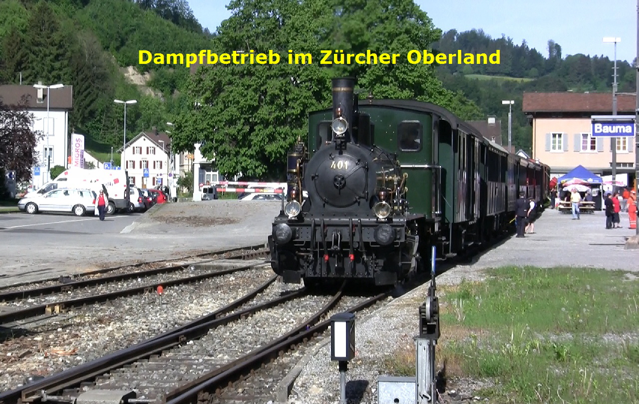 Dampfbetrieb im Zrcher Oberland
