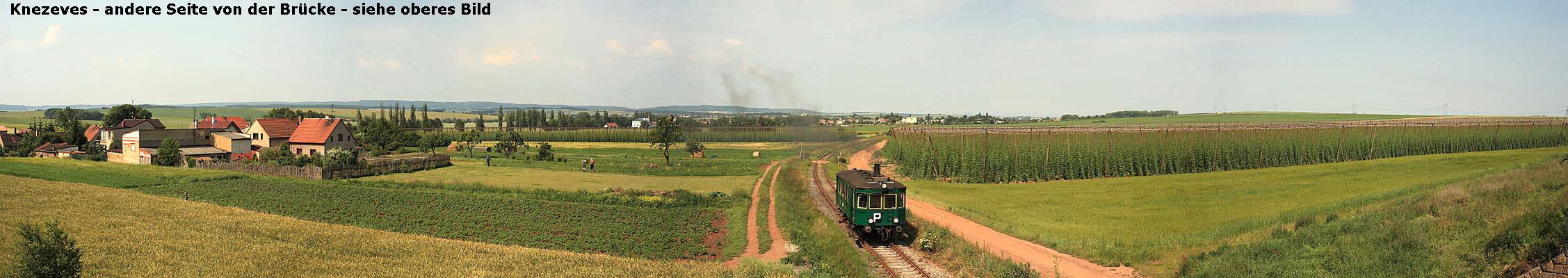 Knezeves - andere Seite von der Brcke - siehe oberes Bild