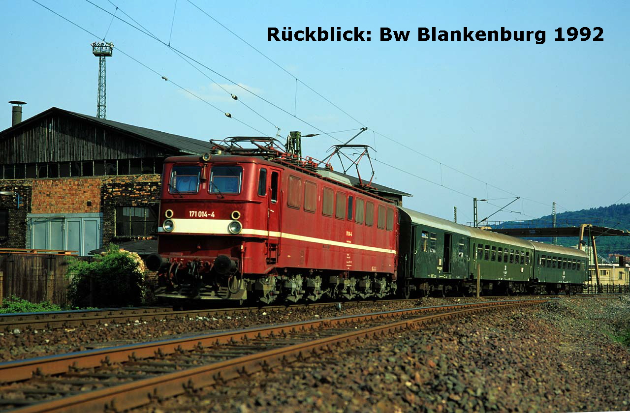 Rückblick: Bw Blankenburg 1992
